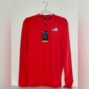 Nike Team USA Element Men Running Dri-FIT Top